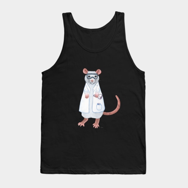 Lab Rat Tank Top by WolfySilver